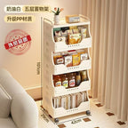置物架收納架零食推車架客廳宿舍夾縫多層落地整理架子移動儲物架