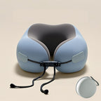 U型枕 記憶棉護頸枕 飛機高鐵旅行枕 便攜頸椎枕 午睡靠枕 護脖子神器