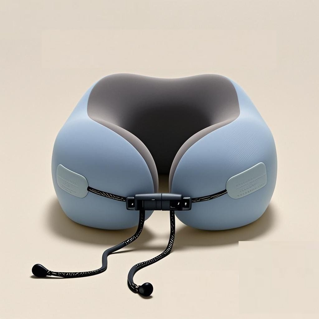 U型枕 記憶棉護頸枕 飛機高鐵旅行枕 便攜頸椎枕 午睡靠枕 護脖子神器