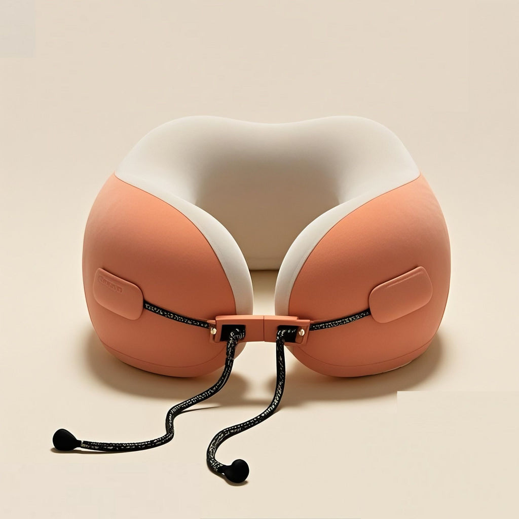 U型枕 記憶棉護頸枕 飛機高鐵旅行枕 便攜頸椎枕 午睡靠枕 護脖子神器