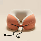 U型枕 記憶棉護頸枕 飛機高鐵旅行枕 便攜頸椎枕 午睡靠枕 護脖子神器