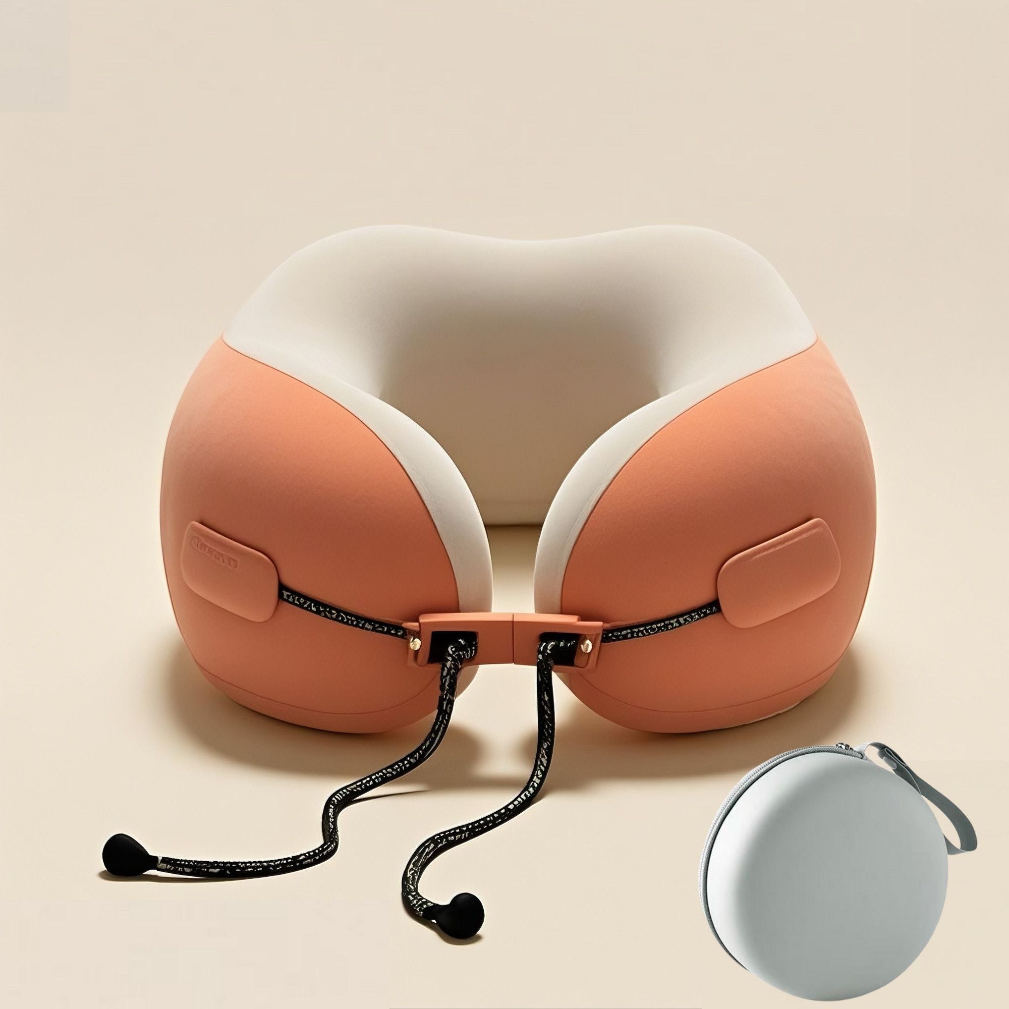 U型枕 記憶棉護頸枕 飛機高鐵旅行枕 便攜頸椎枕 午睡靠枕 護脖子神器