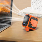 降溫神器外賣騎手掛腰風扇掛脖子風扇廚師工地工作戶外攜帶超大風