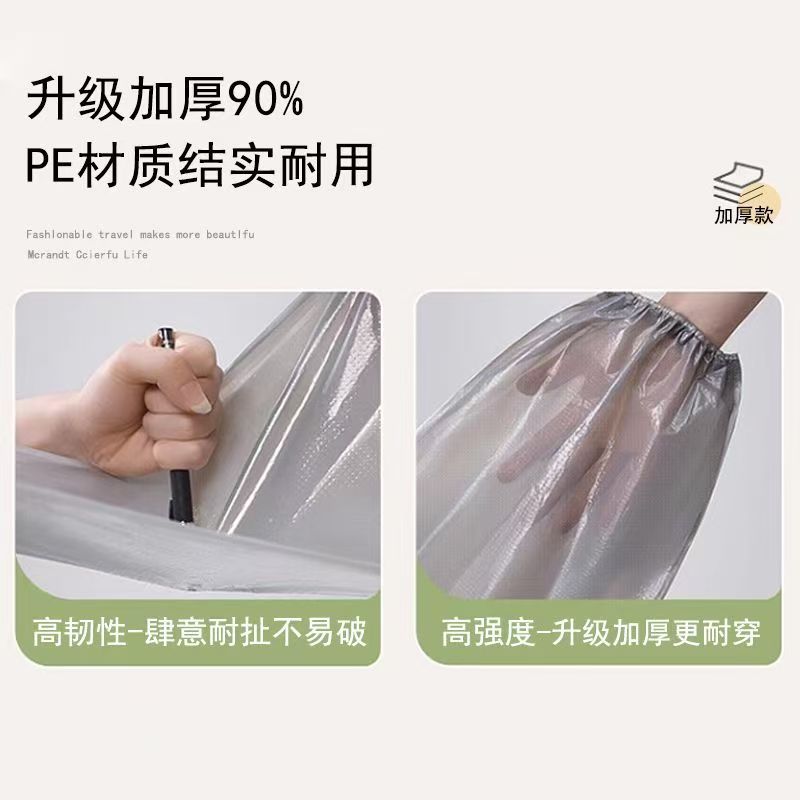 【加厚款】一次性雨鞋鞋套下雨天防水防滑騎行鞋套騎行鞋套騎行鞋