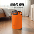 便攜泡腳桶可摺疊足浴盆家用加厚泡腳袋過膝蓋足浴小腿保溫