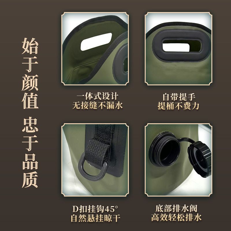 便攜泡腳桶可摺疊足浴盆家用加厚泡腳袋過膝蓋足浴小腿保溫